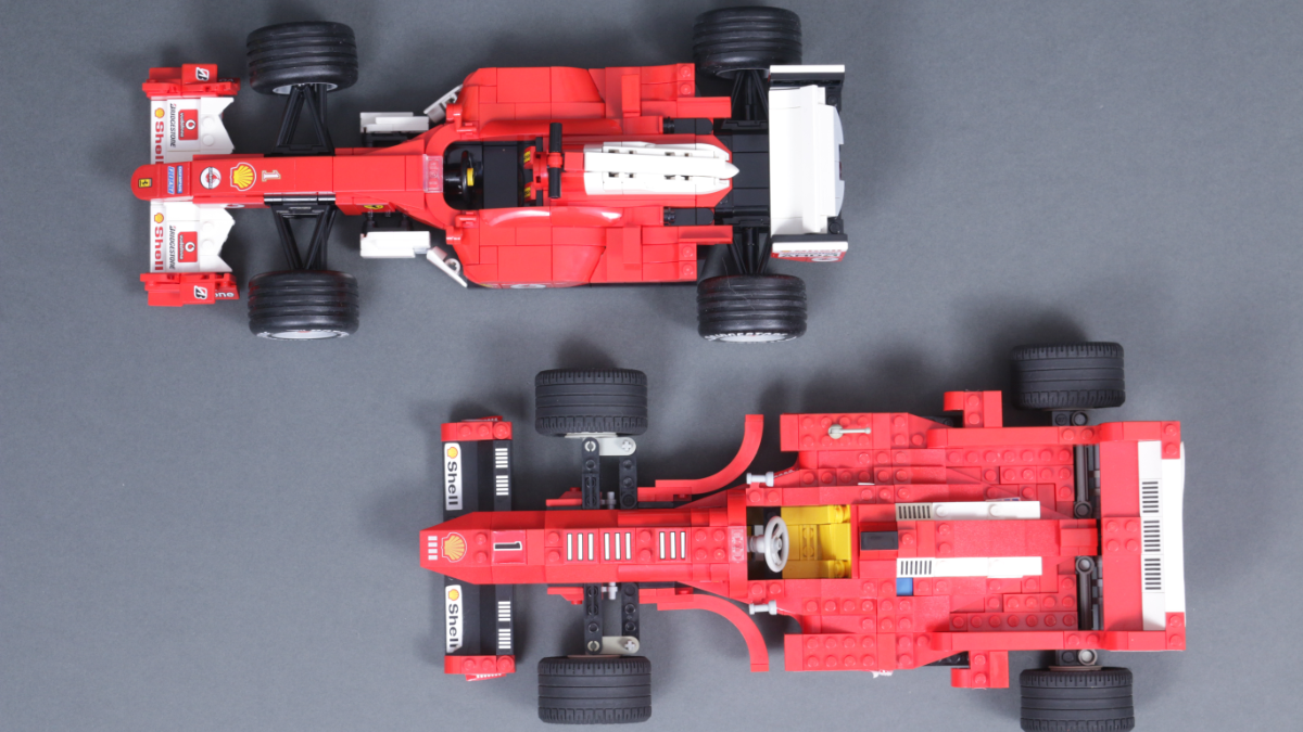 LEGO Icons 11375 Ferrari remakes a set, 28 years later