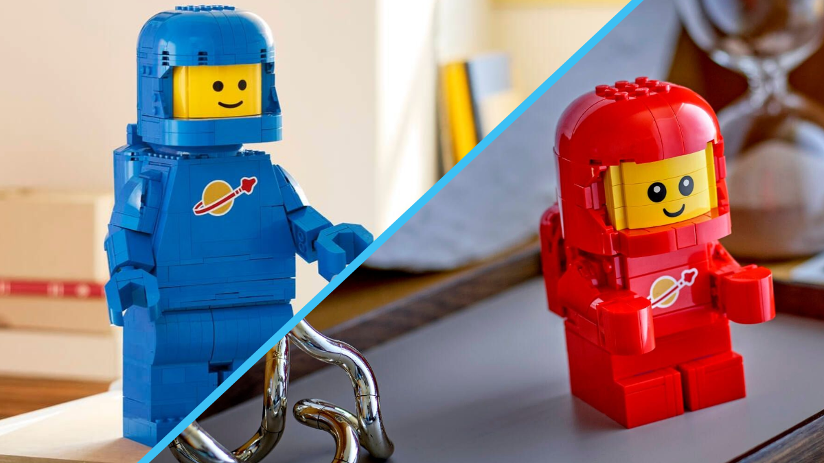 The perfect partner for the LEGO Up-Scaled Blue Astronaut