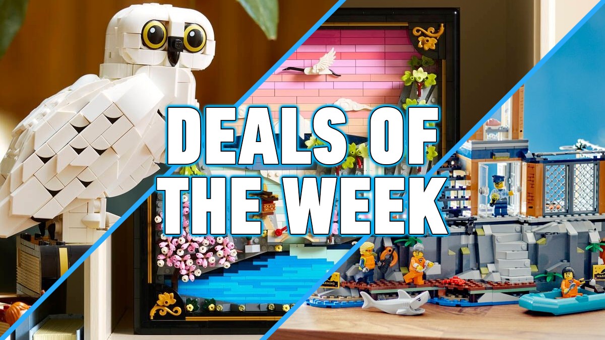 LEGO deals of the week: wall art, F1 and a prison island