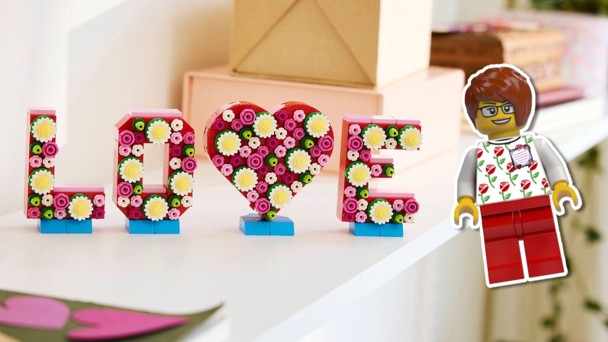 Love is in the air at the LEGO Minifigure Factory