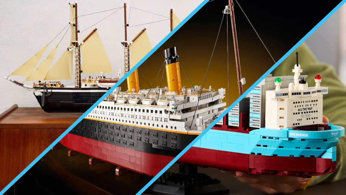The 10 longest LEGO oceangoing vessels revealed to date