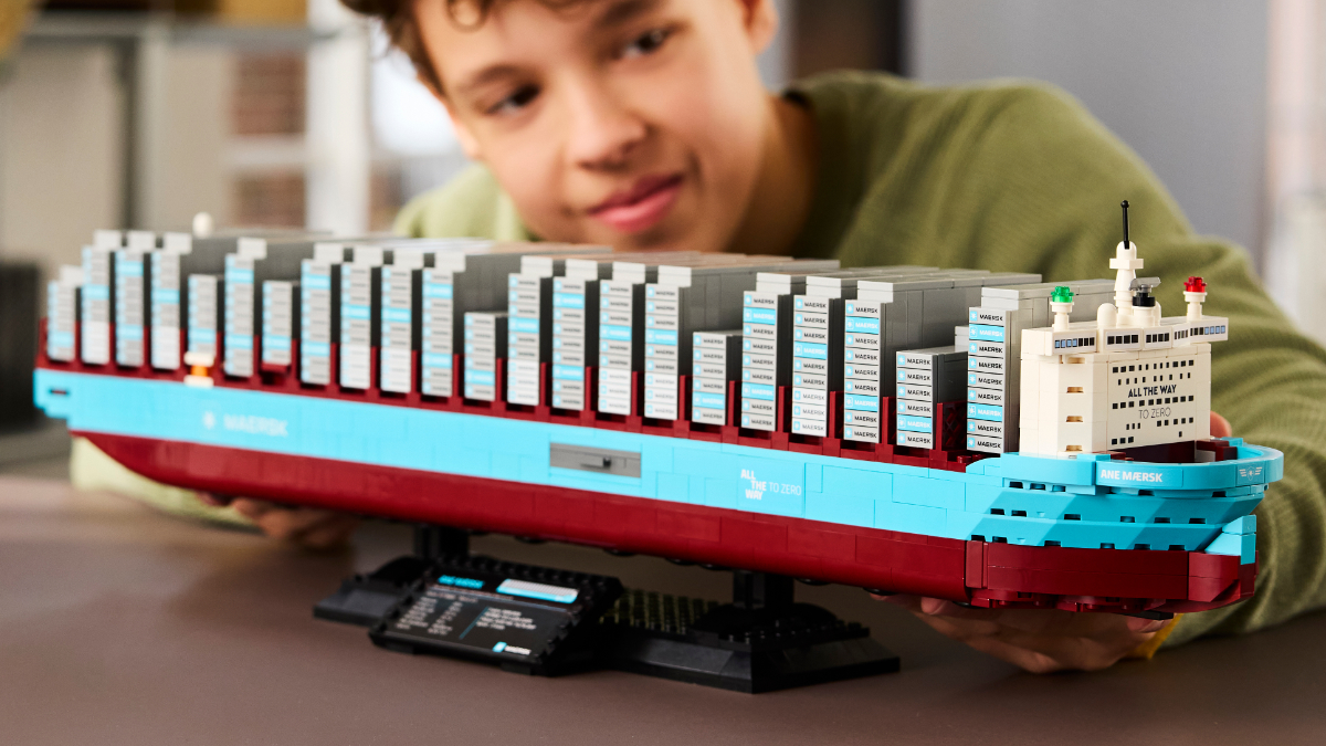 LEGO’s latest collaboration with Maersk is its first in over a decade