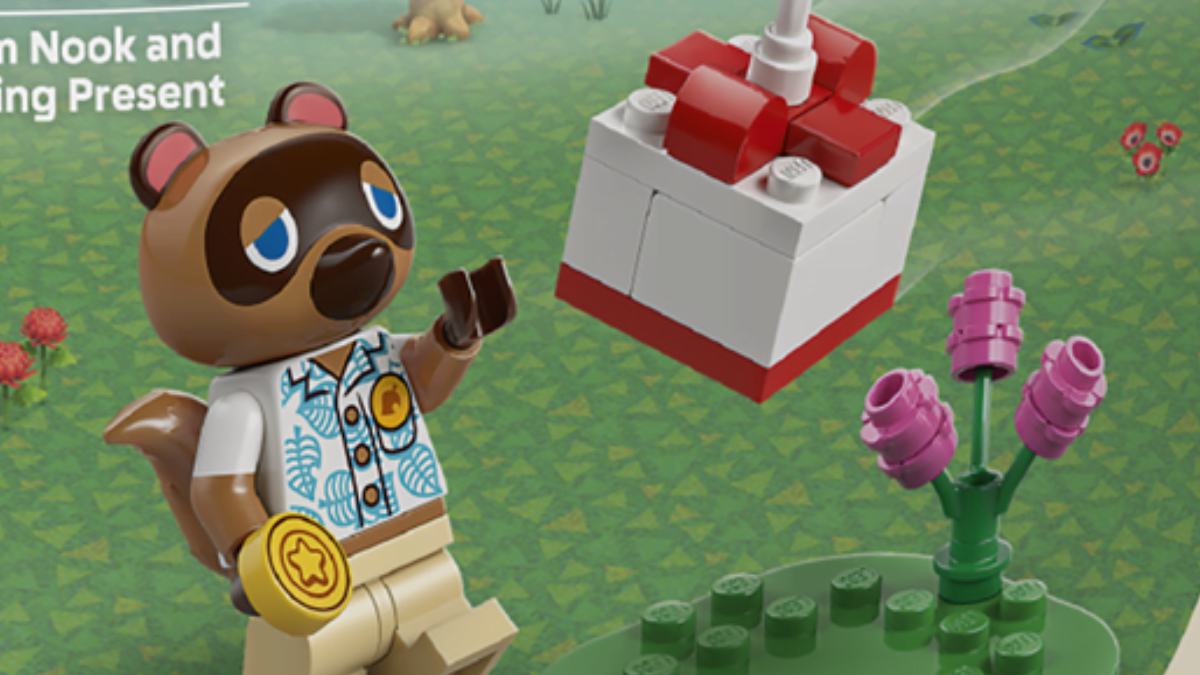 First look at LEGO Animal Crossing Tom Nook polybag