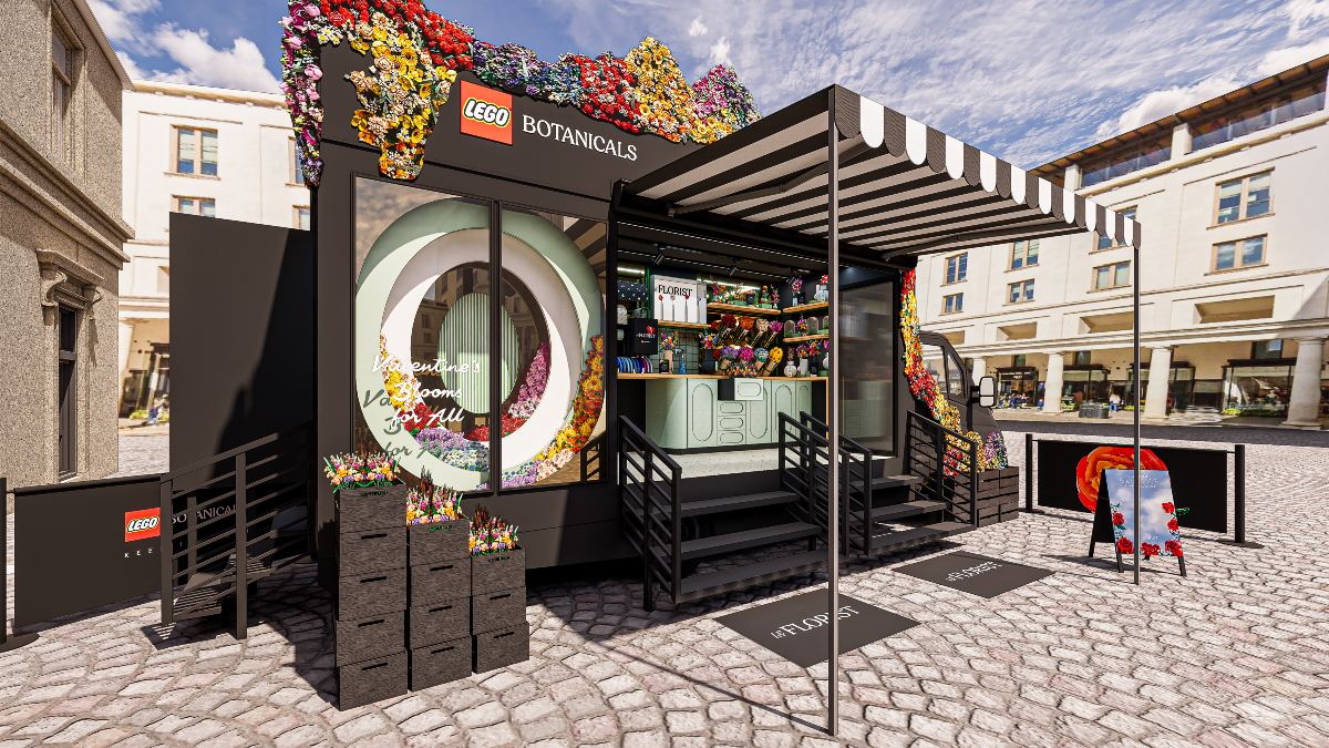 LEGO’s travelling florist producer reveals most popular flower