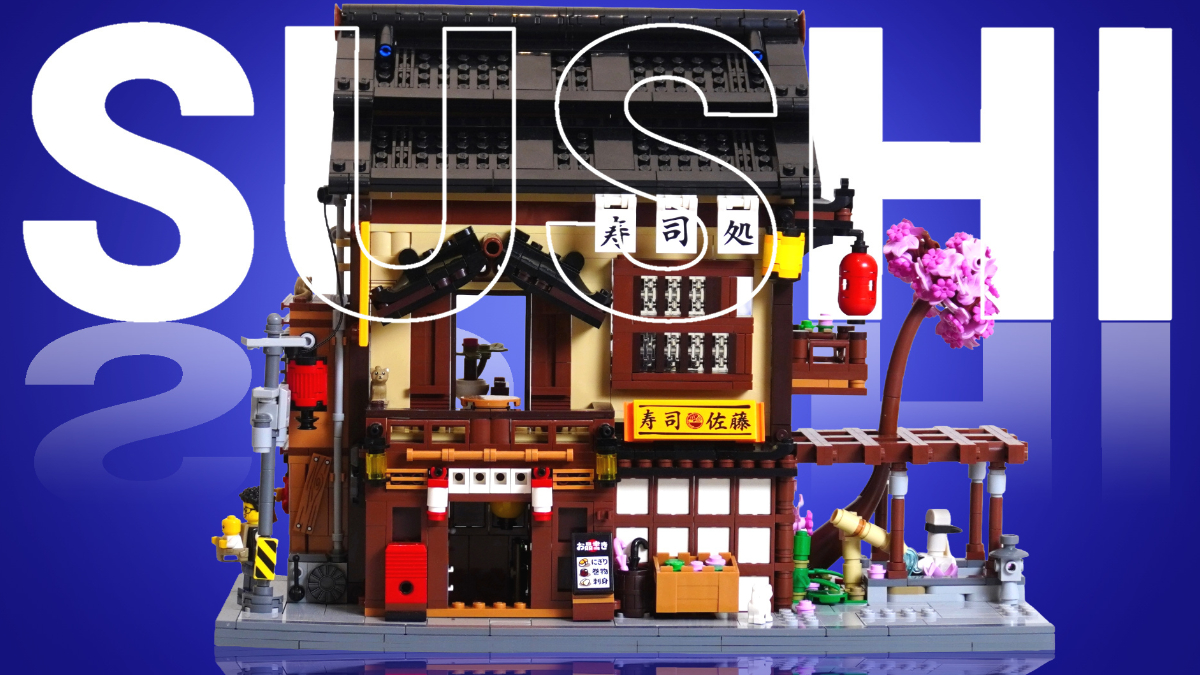 LEGO BrickLink Designer Program’s Sushi Restaurant is just too good