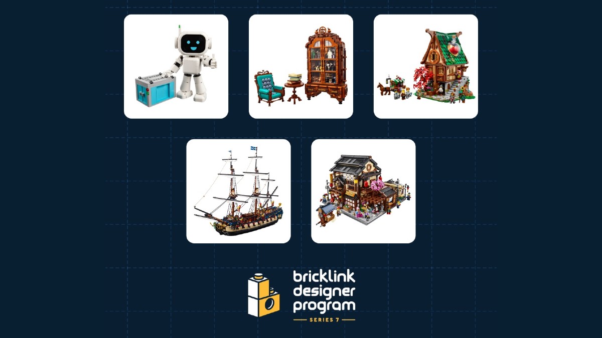 BrickLink Designer Program Series 7 sets featured on online LEGO store