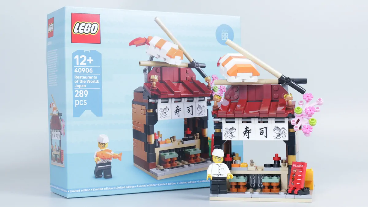 LEGO GWP 40906 Restaurants of the World: Japan review