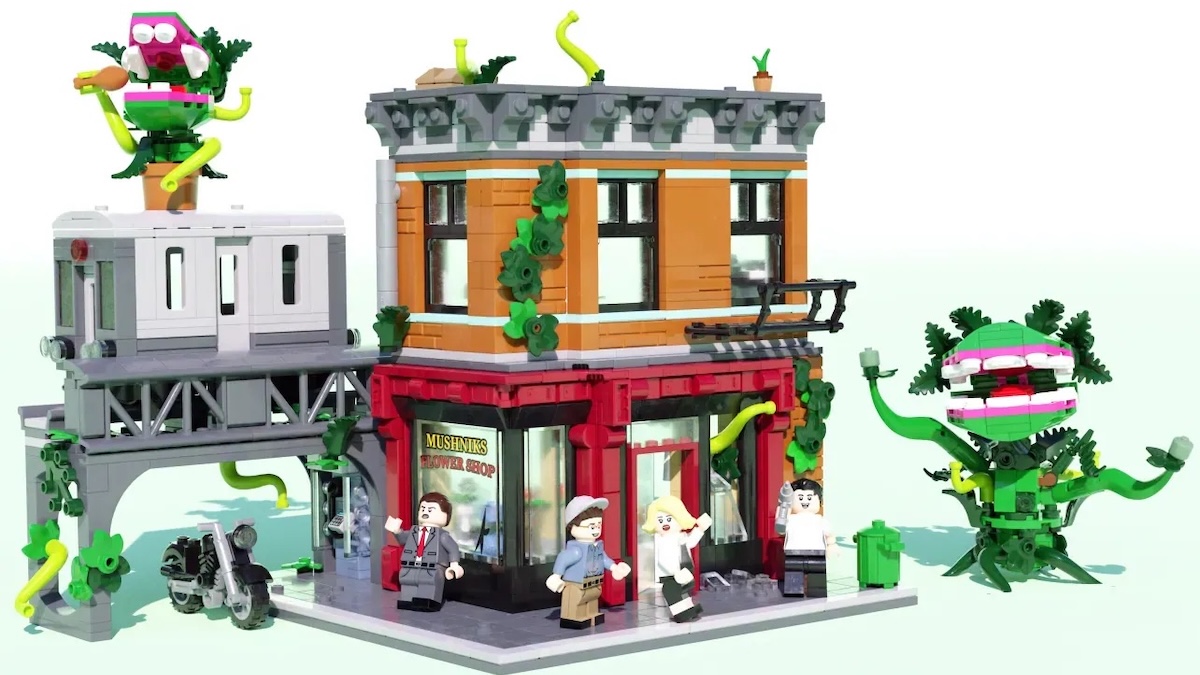 LEGO Ideas heads down to Little Shop of Horrors flower shop