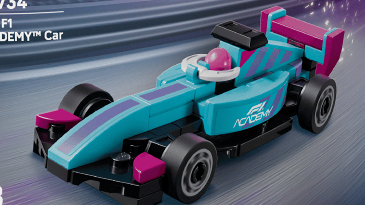 New LEGO Speed Champions F1 Academy polybag revealed