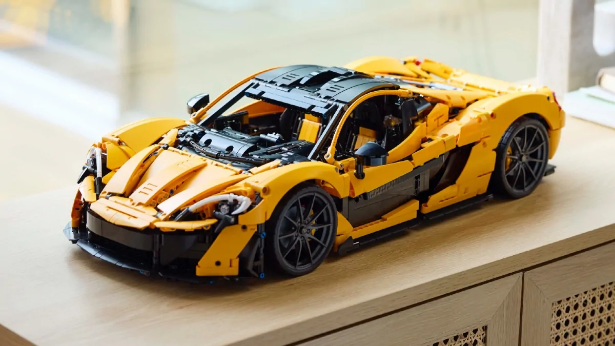 Four contenders for the rumoured LEGO Technic 1:8 car for 2026