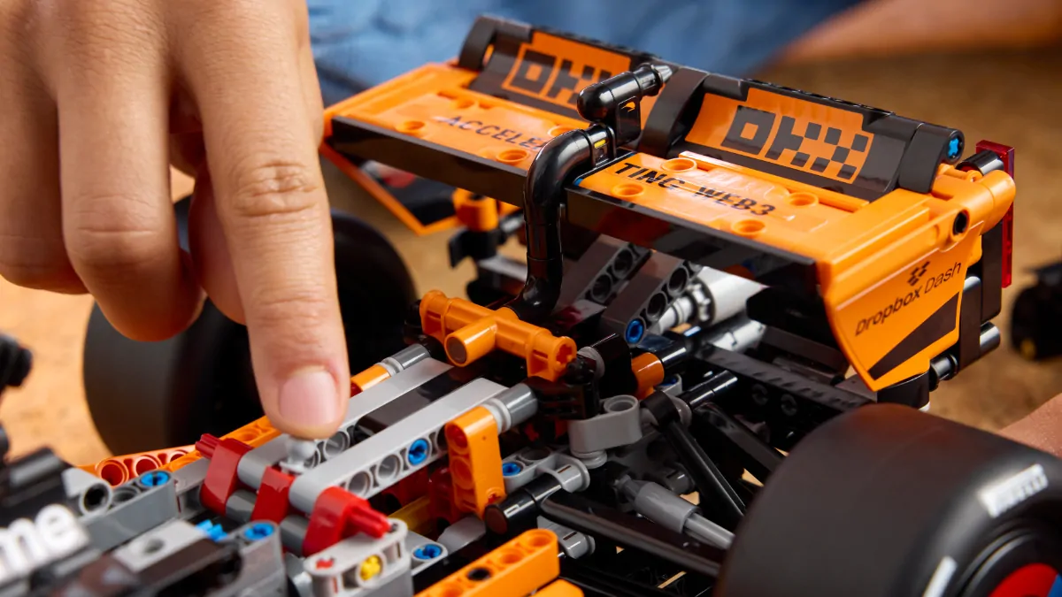 LEGO Technic sends Formula 1’s DRS out with a bang