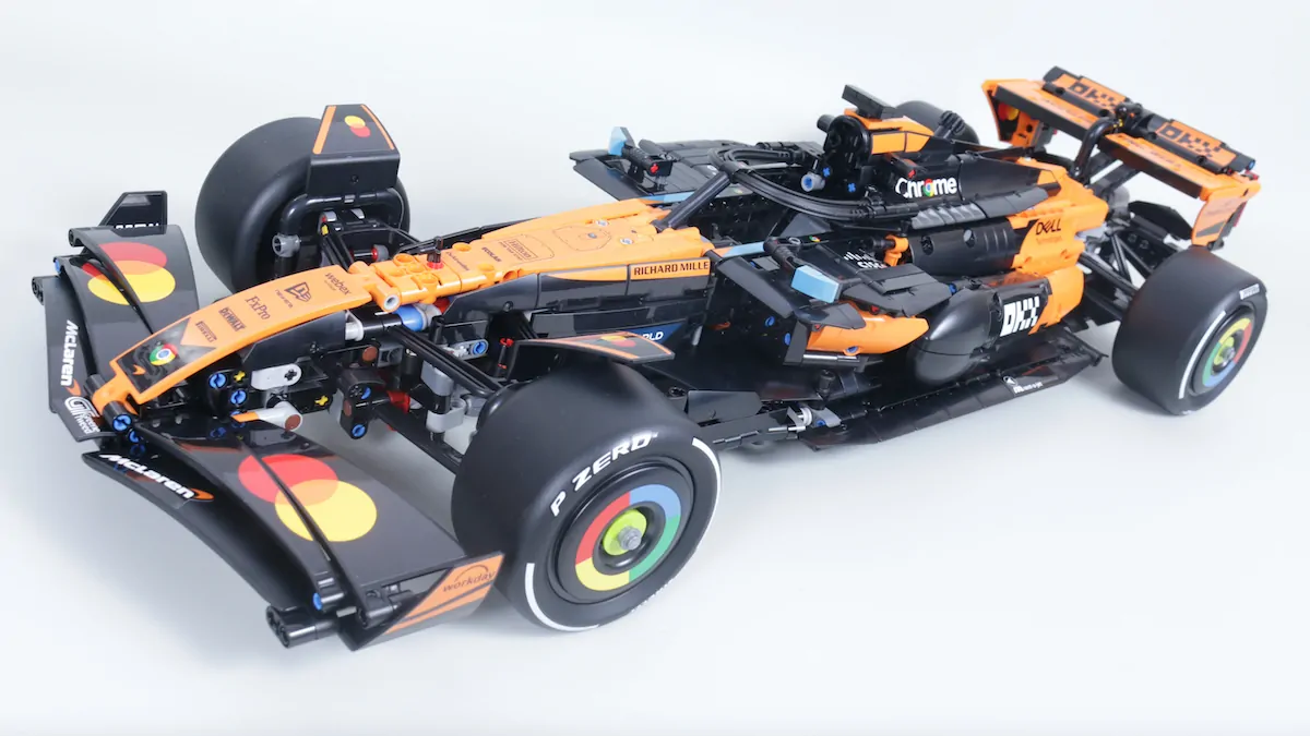 Just when you thought you were done with LEGO Technic F1 cars…