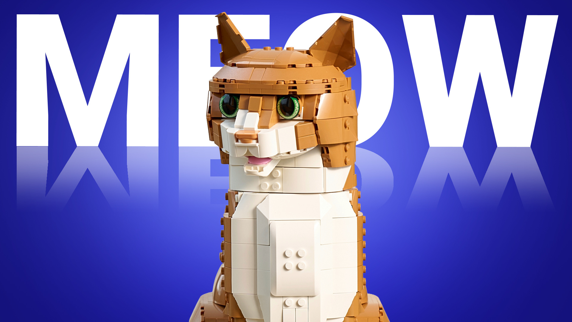 LEGO designers explain why the Ideas cat is orange now