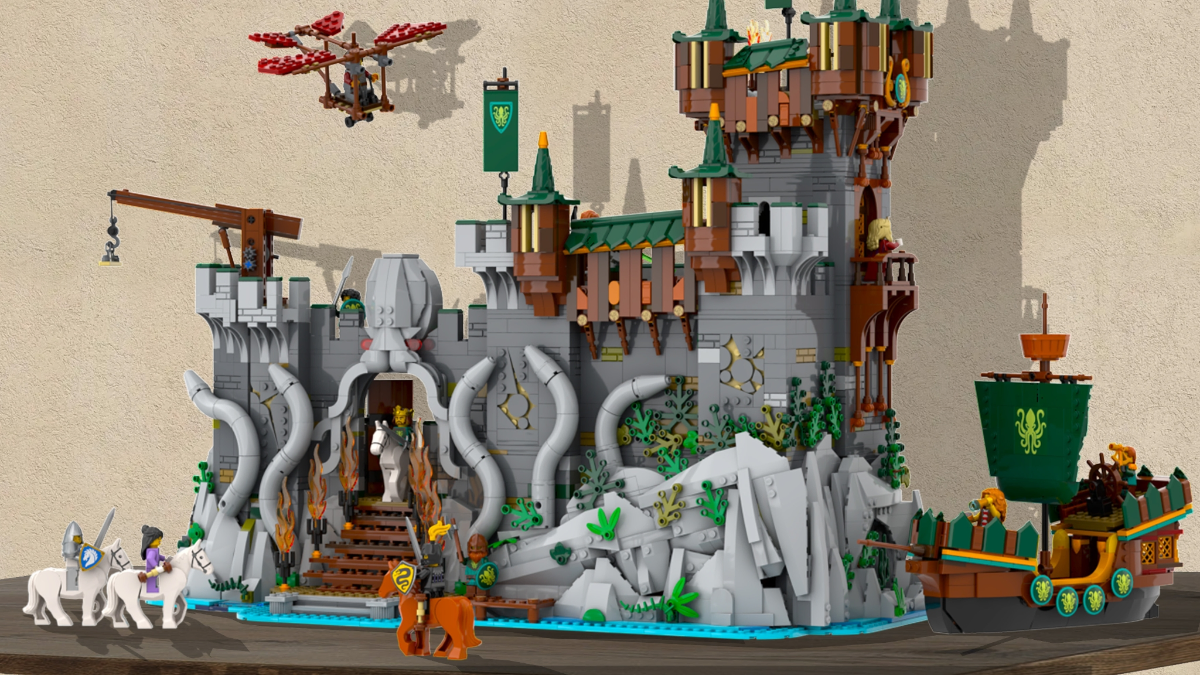 Around a quarter of LEGO BrickLink Series 10 is castle