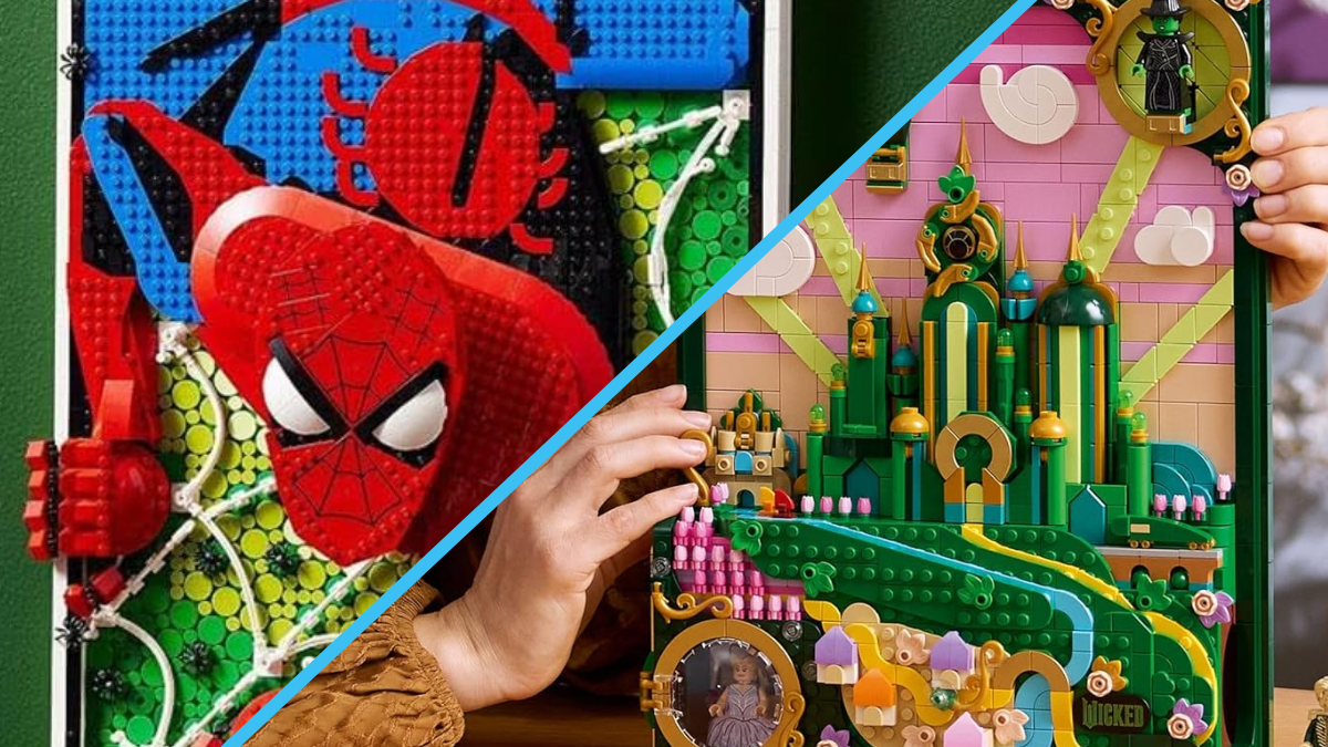 LEGO wall art discounted on Amazon UK, including retired set
