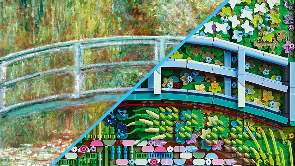 LEGO Art Claude Monet’s Water Lilies presented key challenge