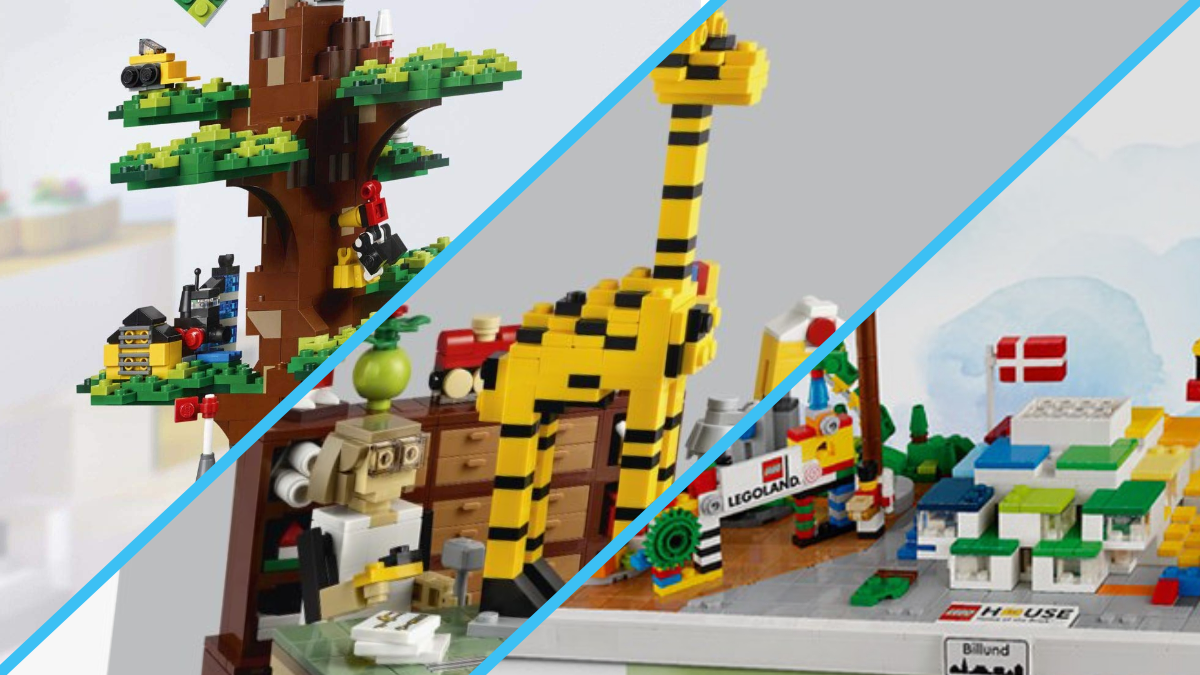 How are the topics of exclusive LEGO House sets decided?