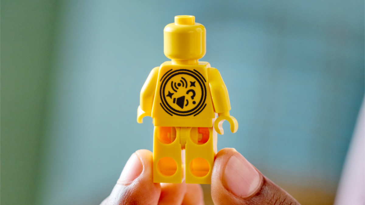 LEGO SMART Play minifigures come partially pre-assembled