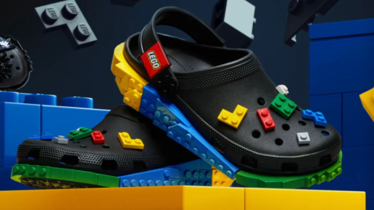 Crocs China offers first look at LEGO-themed Jibbitz and shoes