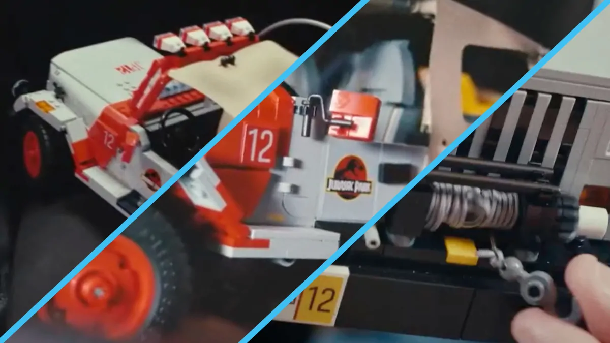 Five LEGO Jurassic Park Jeep teaser details you may have missed