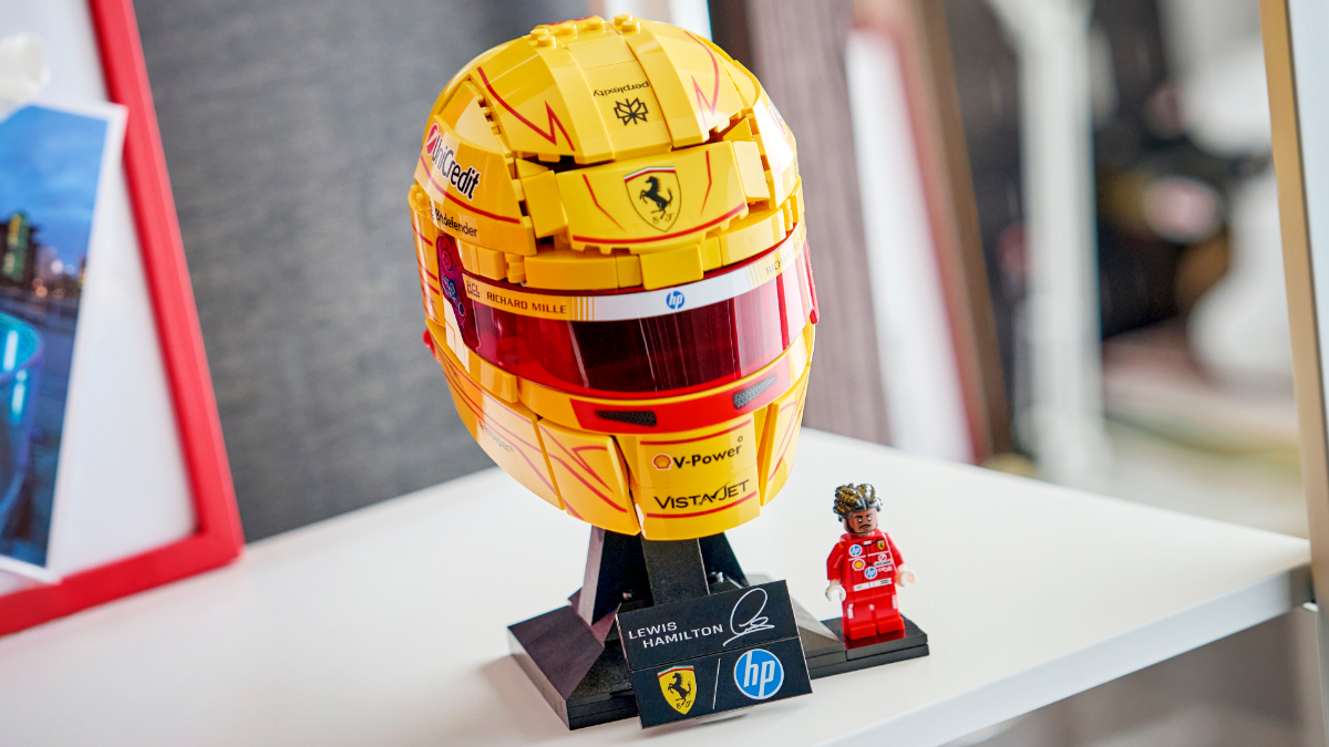 Future LEGO Formula 1 helmets have plenty of options to choose from