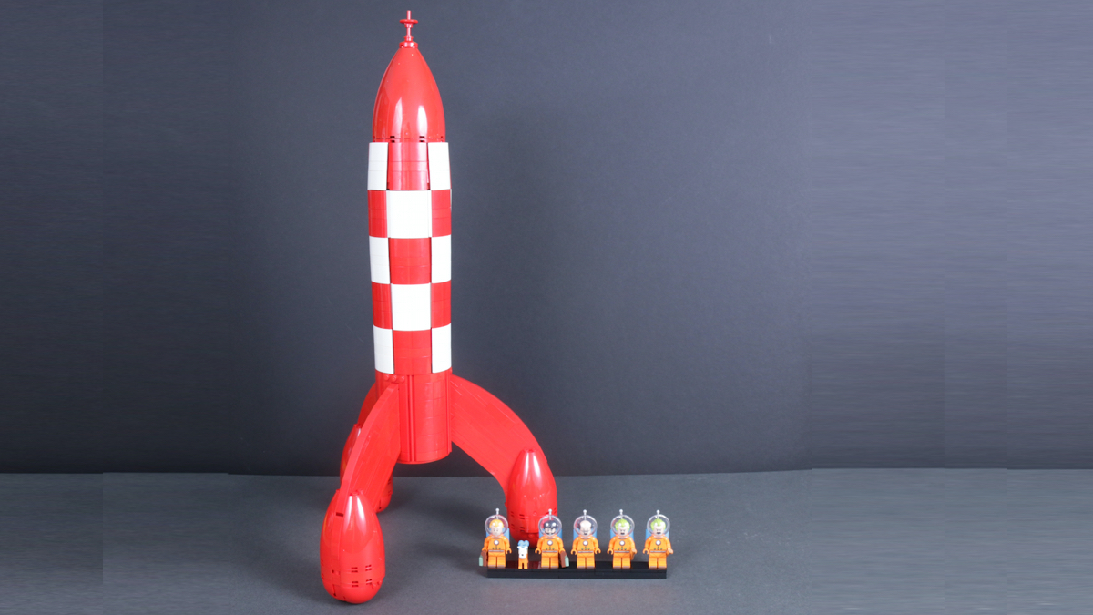 LEGO Ideas 21367 Tintin Moon Rocket review