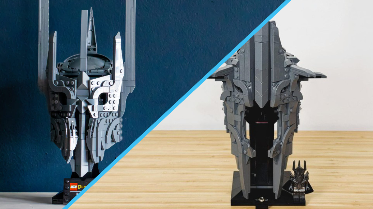 Turn LEGO’s new Sauron helmet into the Witch-king of Angmar with no additional pieces