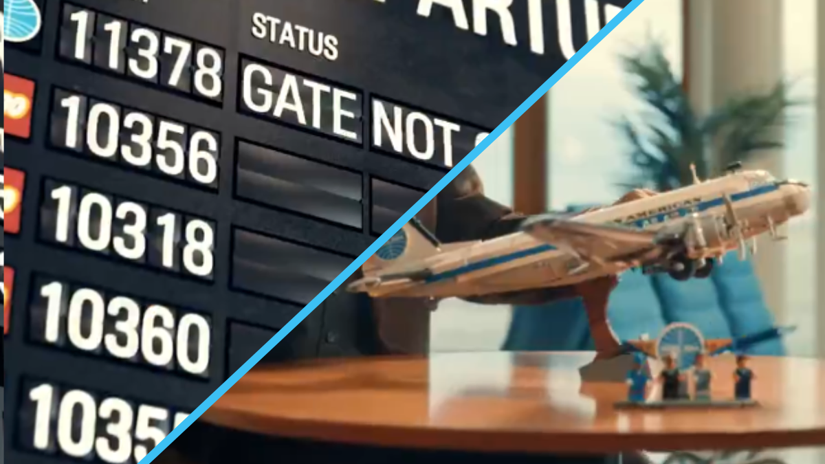 LEGO Douglas DC-3 PAN AM Airliner shines in new video