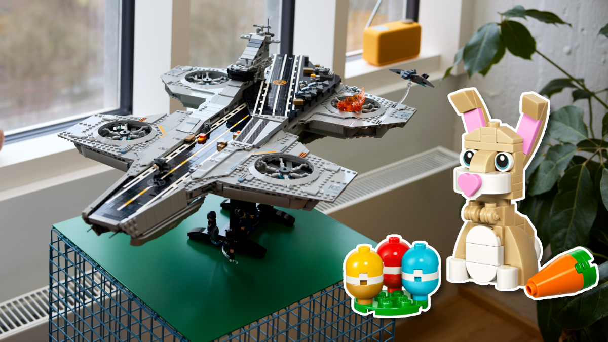 Pre-order LEGO Marvel’s 3,000-piece Helicarrier now for GWP