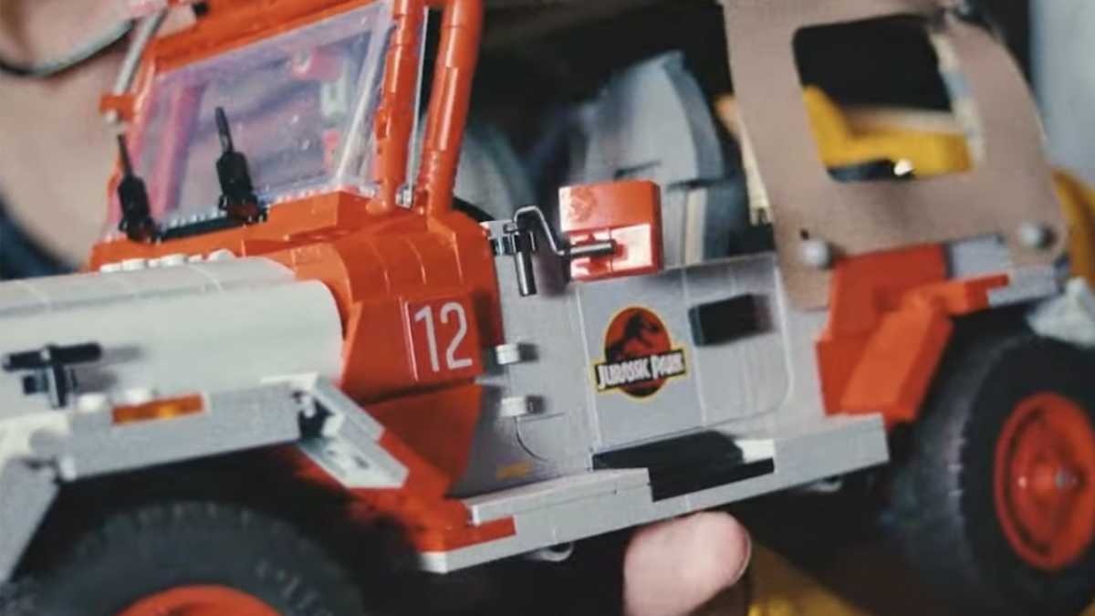 LEGO Jurassic Park Jeep set teased in new video