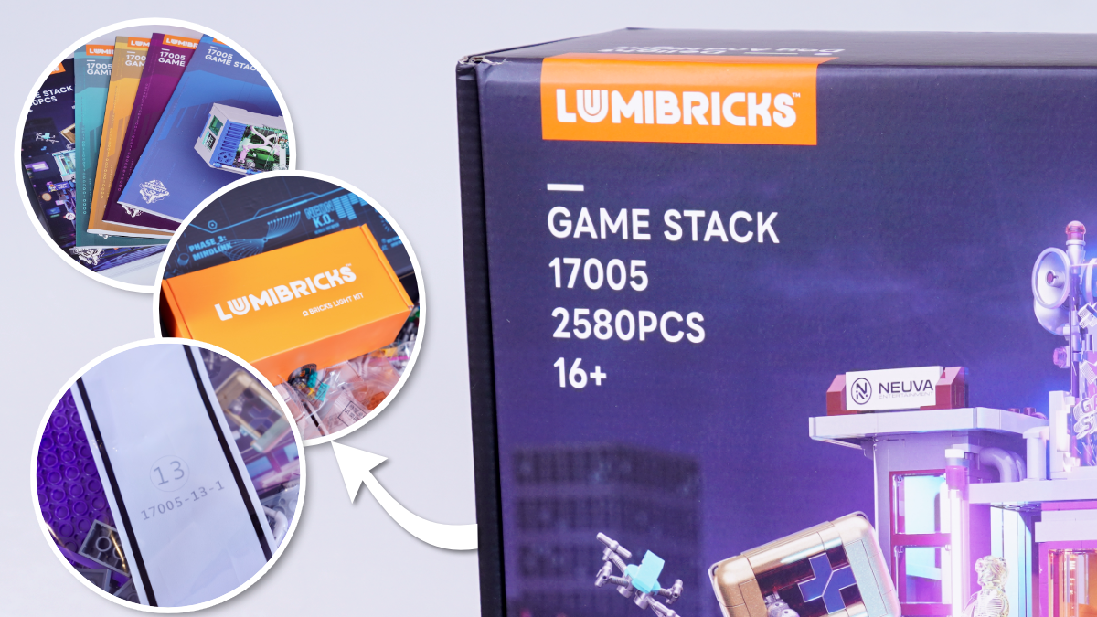 Unboxing a Lumibricks cyberpunk set: what’s inside?