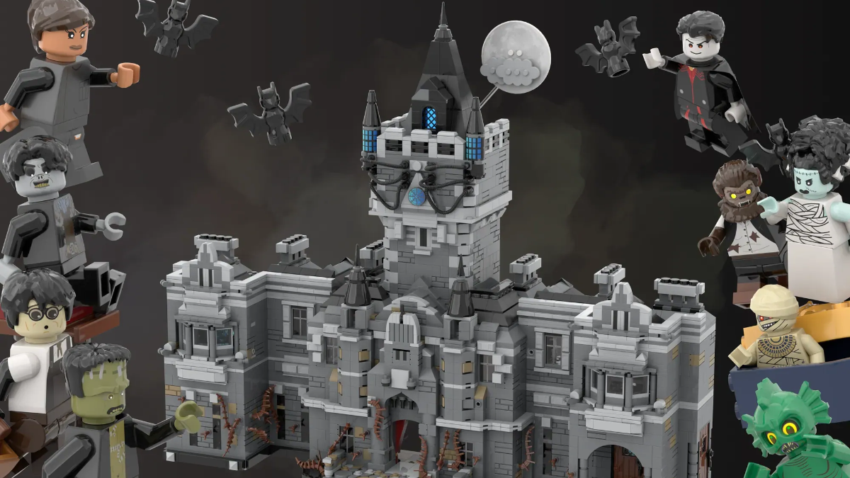 Monsters and theme parks mix in latest LEGO Ideas pitch