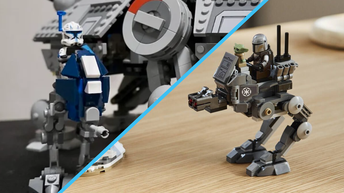 What’s the best way to build a LEGO Star Wars AT-RT?