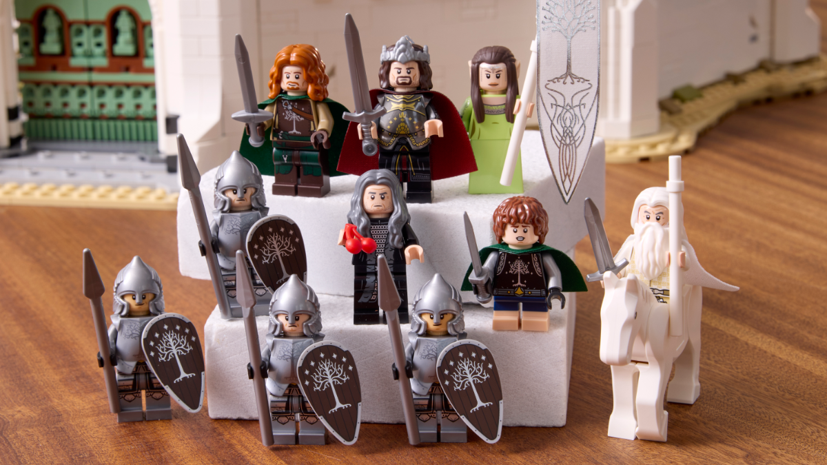 LEGO explains Minas Tirith’s minifigure line-up: ‘We had to make choices’