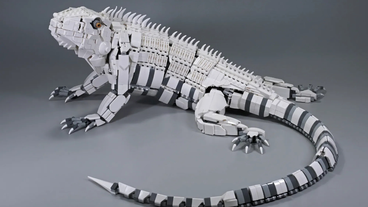 LEGO Ideas second review of 2026 kicks off with Green Iguana Mecha