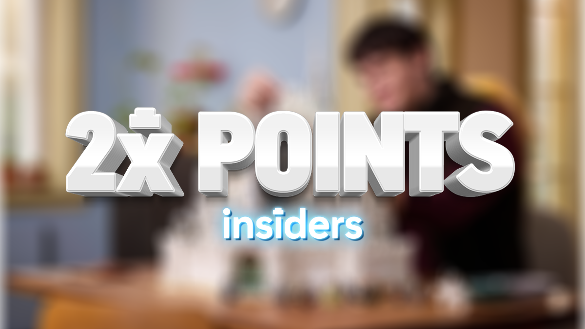 How to get the most double LEGO Insiders points possible