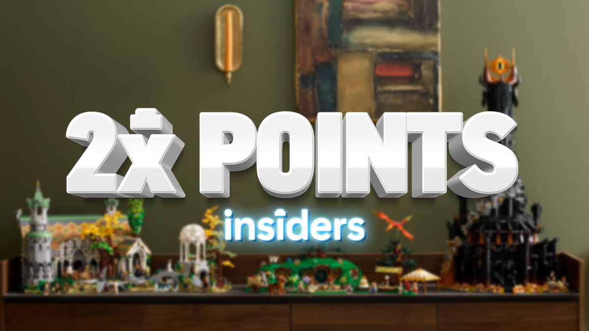 2x points on LEGO The Lord of the Rings sets for Minas Tirith launch day