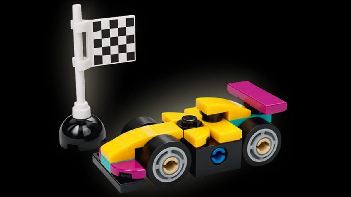 Free LEGO F1 set and £5 workshop announced for July 2026