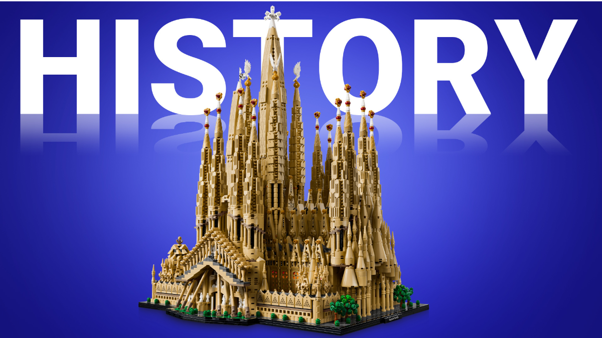 The history behind LEGO Sagrada Família