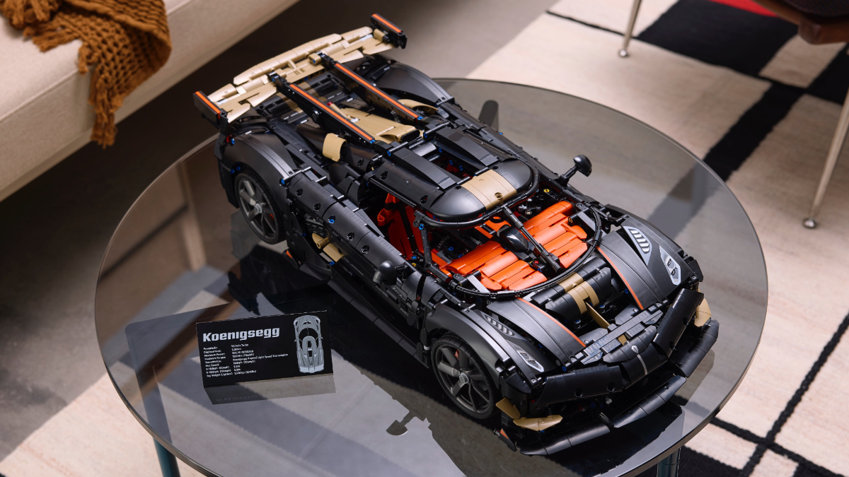 LEGO Technic 1:8 42232 Koenigsegg Sadair’s Spear megacar officially revealed