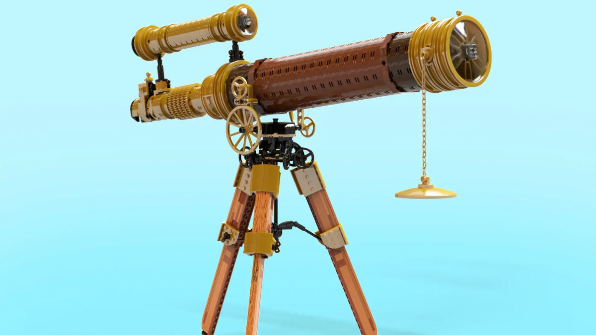 ‘Working’ vintage telescope joins second LEGO Ideas 2026 review