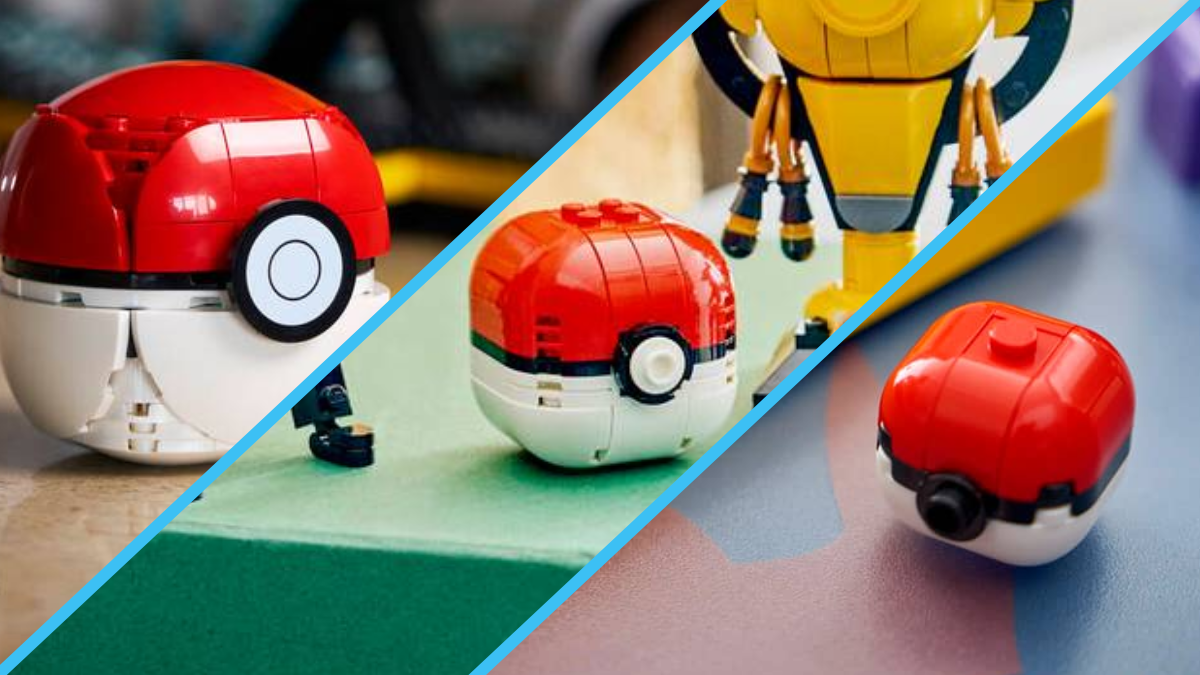 LEGO Poké Balls come in all shapes and sizes