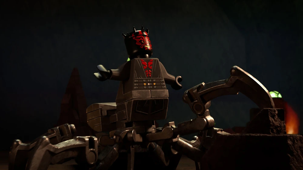 LEGO Star Wars fan build recreates Darth Maul’s terrifying spider form