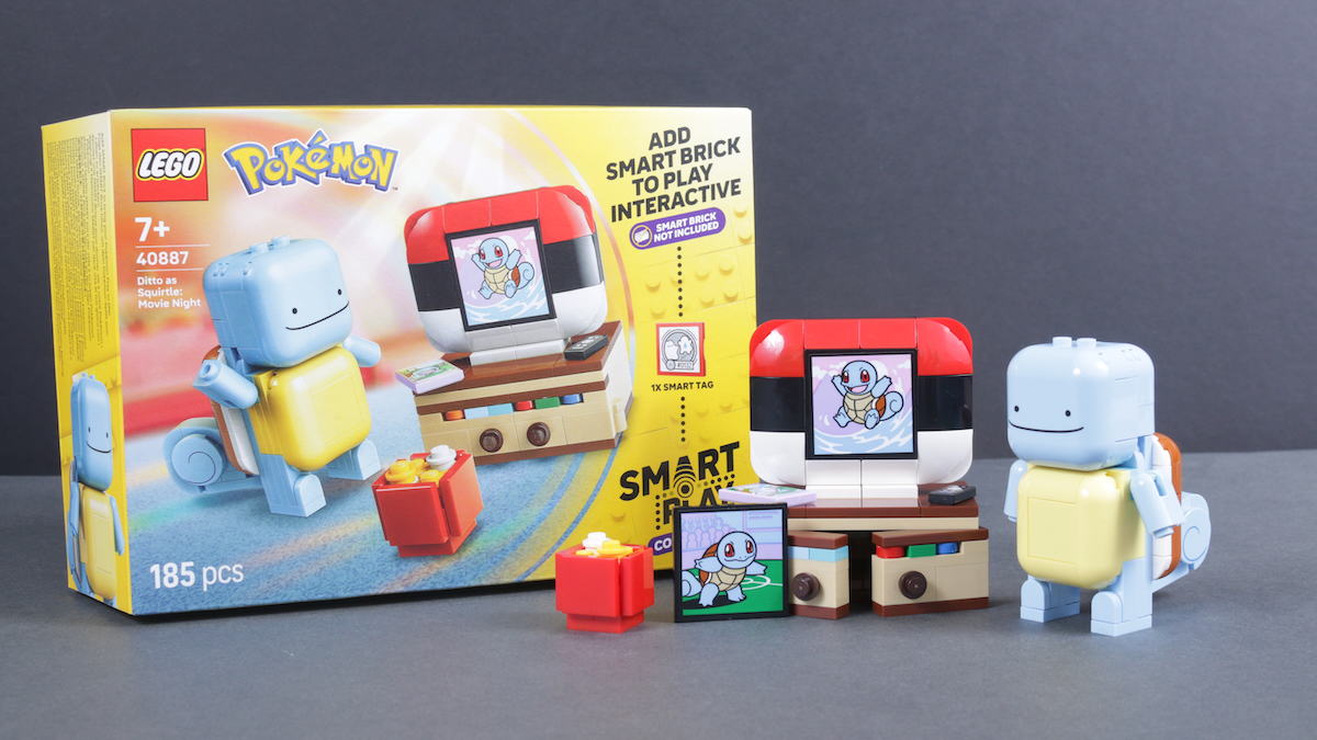 LEGO Pokémon 40887 Ditto as Squirtle: Movie Night GWP review